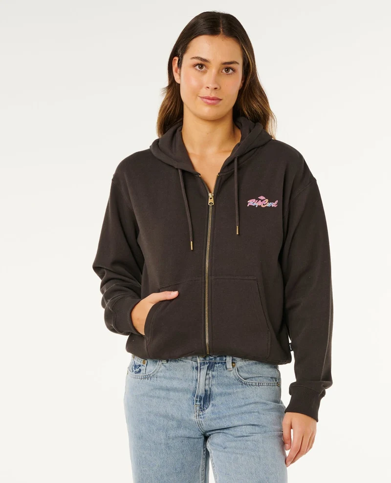 Lay Day Relaxed Zip Through Fleece