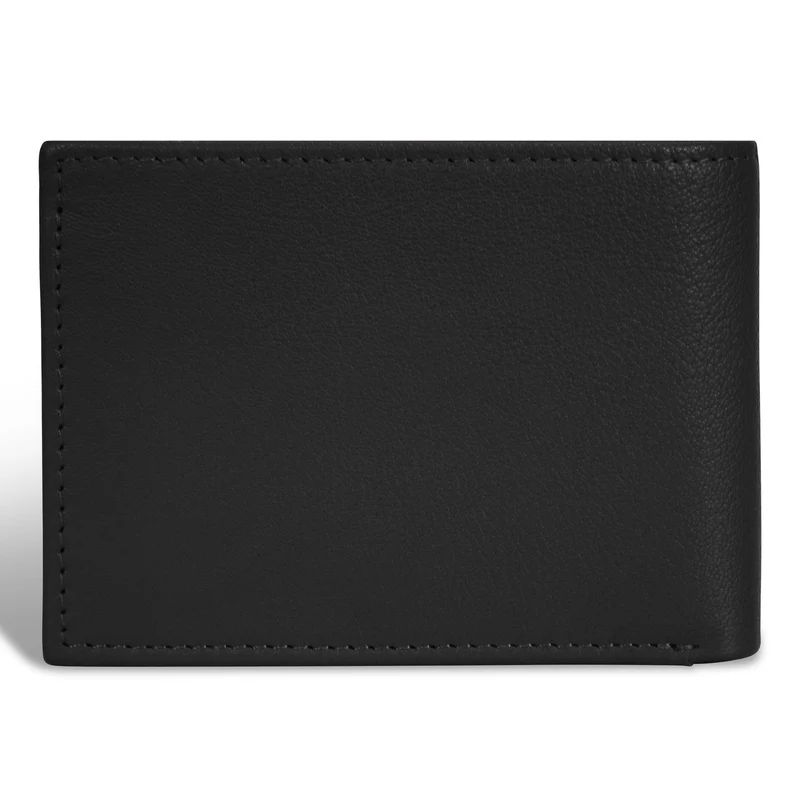 Onyx / Leather Access Top Wing Wallet *Drop Ship*