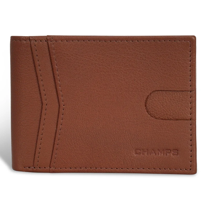 Onyx / Leather Access Top Wing Wallet *Drop Ship*