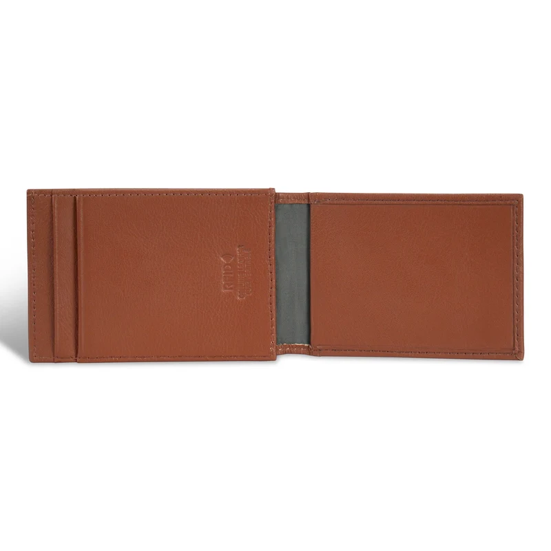 Onyx / Leather Mag Hybrid Card Holder *Drop Ship*