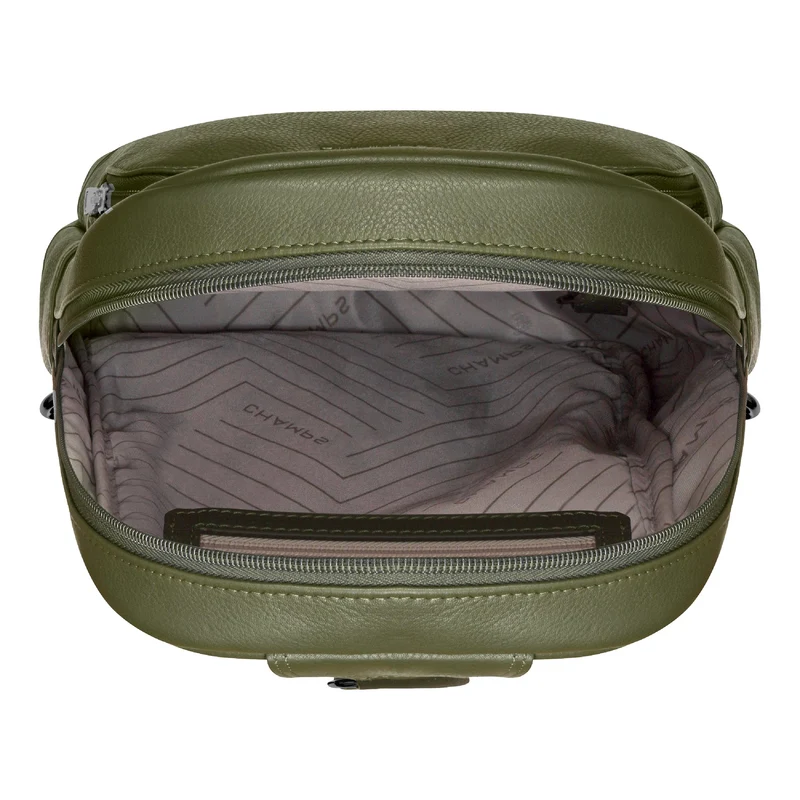 Onyx / Leather Sling Bag *Drop Ship*