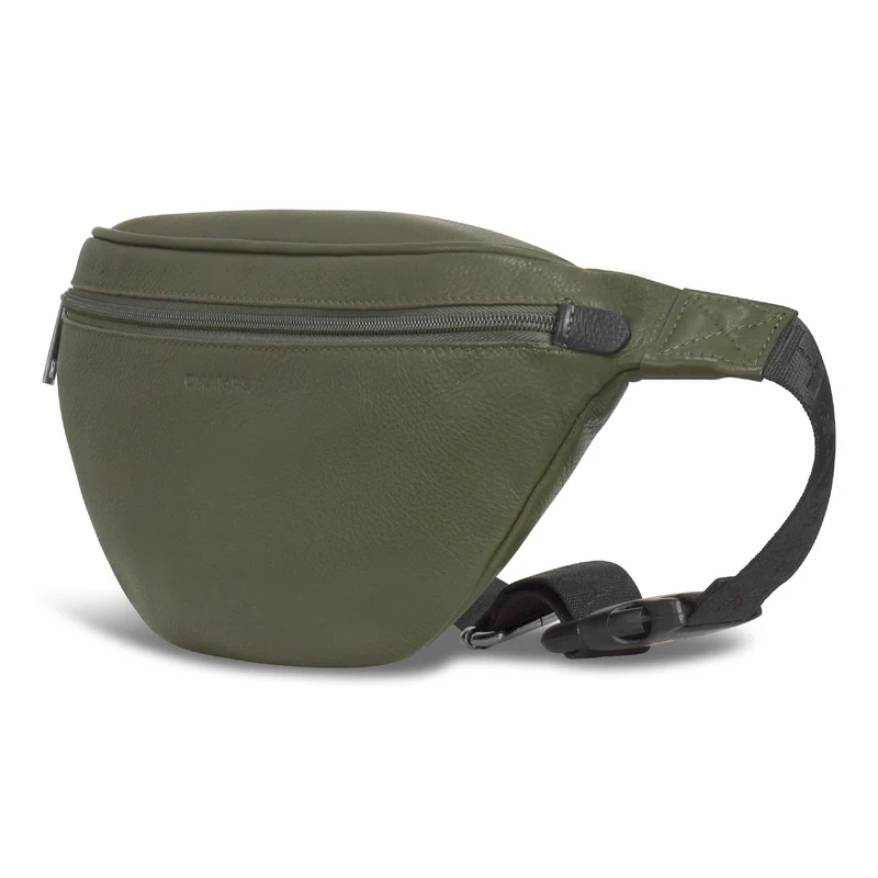 Onyx / Leather Waist-Pack *Drop Ship*