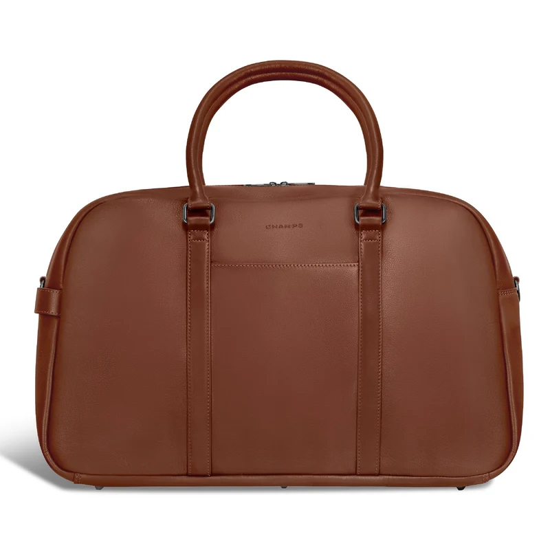 Onyx / Leather Duffle Bag *Drop Ship*