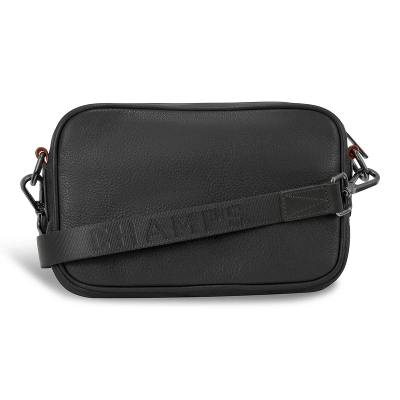 Onyx / Leather Camera Bag *Drop Ship*