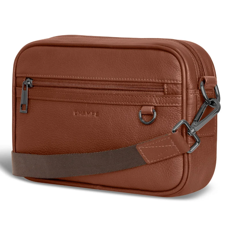 Onyx / Leather Camera Bag *Drop Ship*