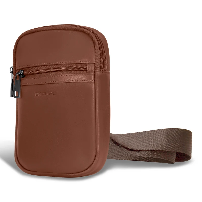 Onyx / Leather Holster Crossbody Bag *Drop Ship*