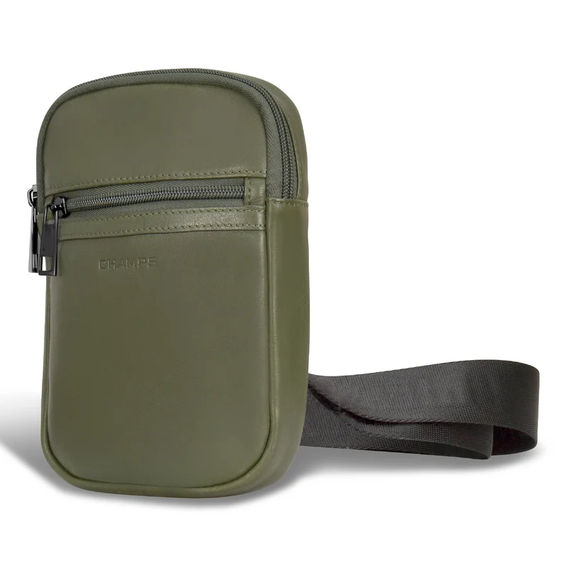 Onyx / Leather Holster Crossbody Bag *Drop Ship*
