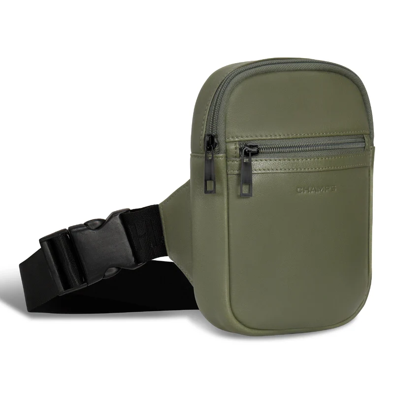Onyx / Leather Holster Crossbody Bag *Drop Ship*