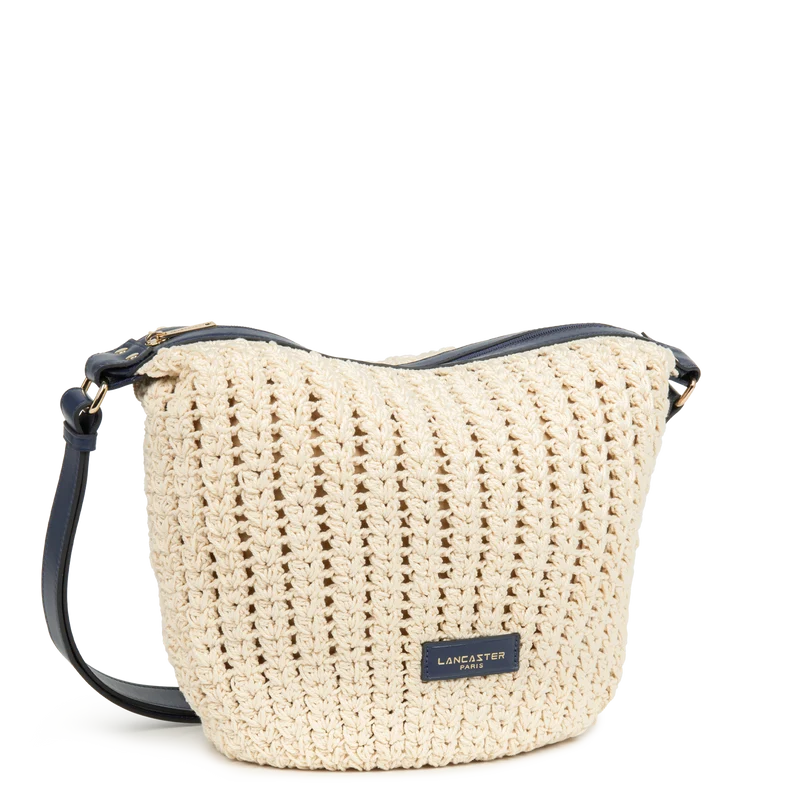 Grand sac seau - Tressé coton