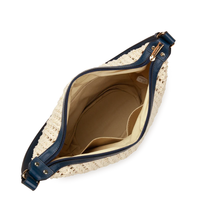 Grand sac seau - Tressé coton