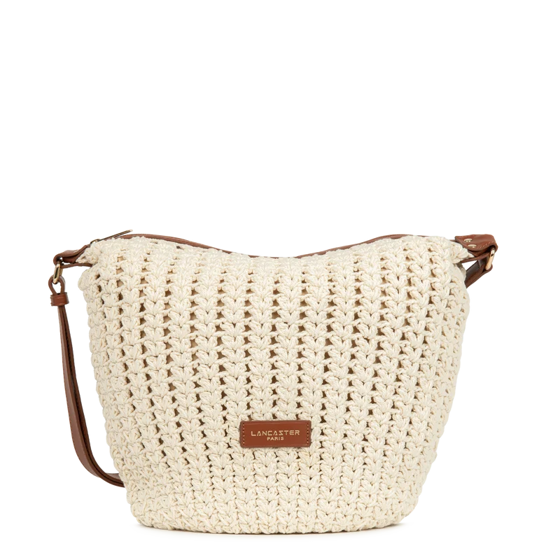 Grand sac seau - Tressé coton