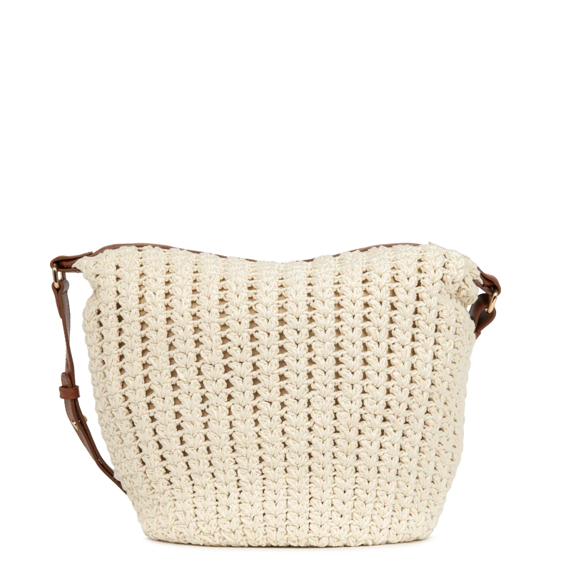 Grand sac seau - Tressé coton