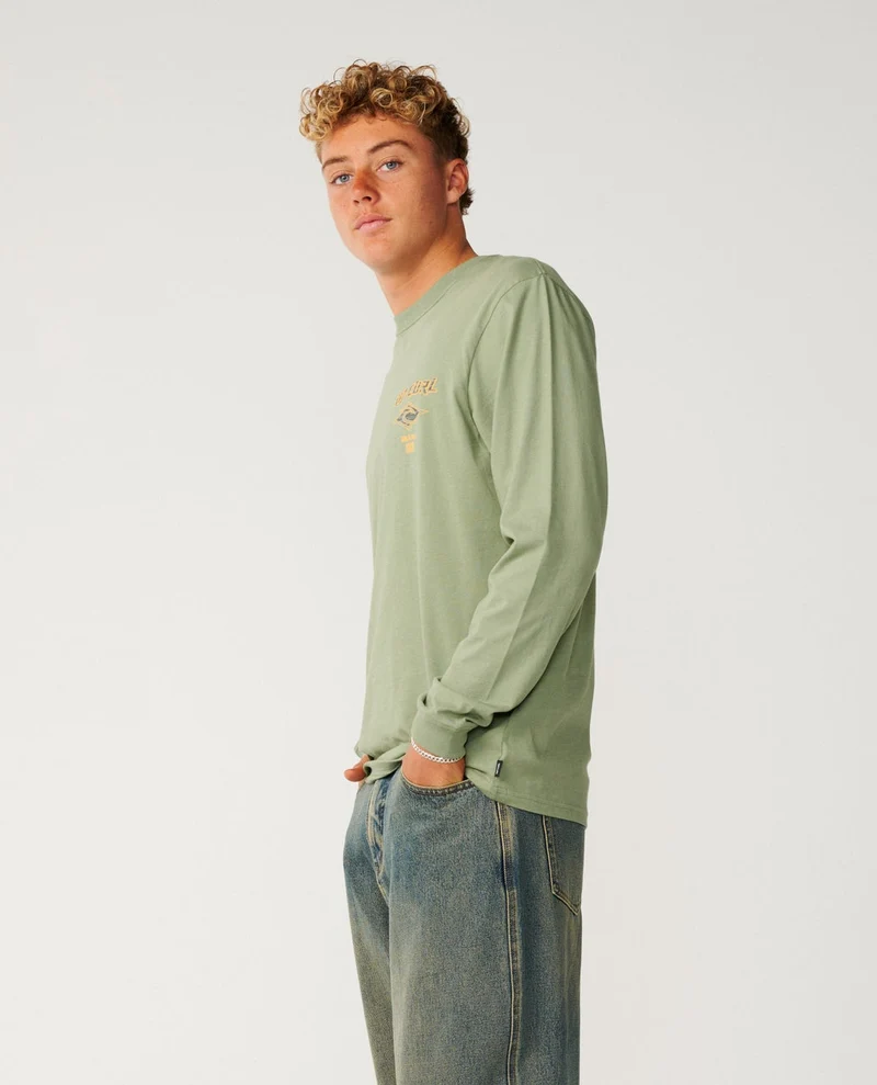 Fade Out Icon Long Sleeve Tee