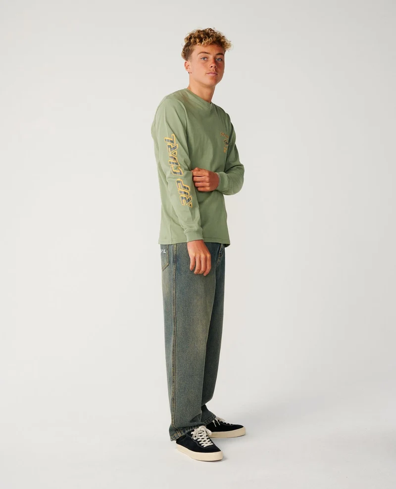 Fade Out Icon Long Sleeve Tee
