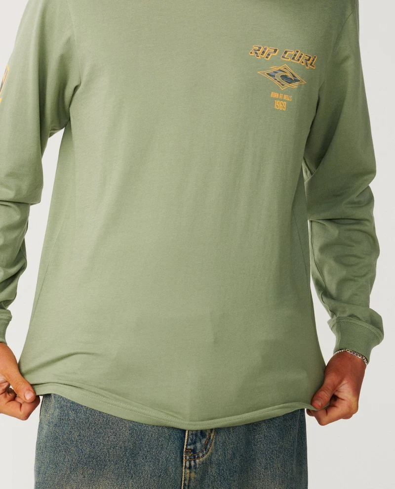 Fade Out Icon Long Sleeve Tee