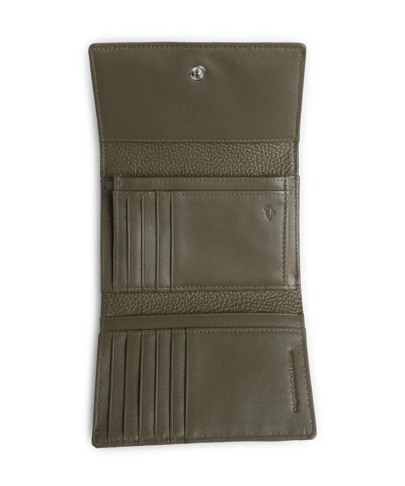 Mandarina Duck Mellow Leather Portefeuille winter olive