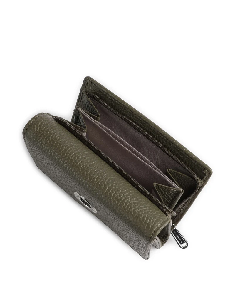 Mandarina Duck Mellow Leather Portefeuille winter olive