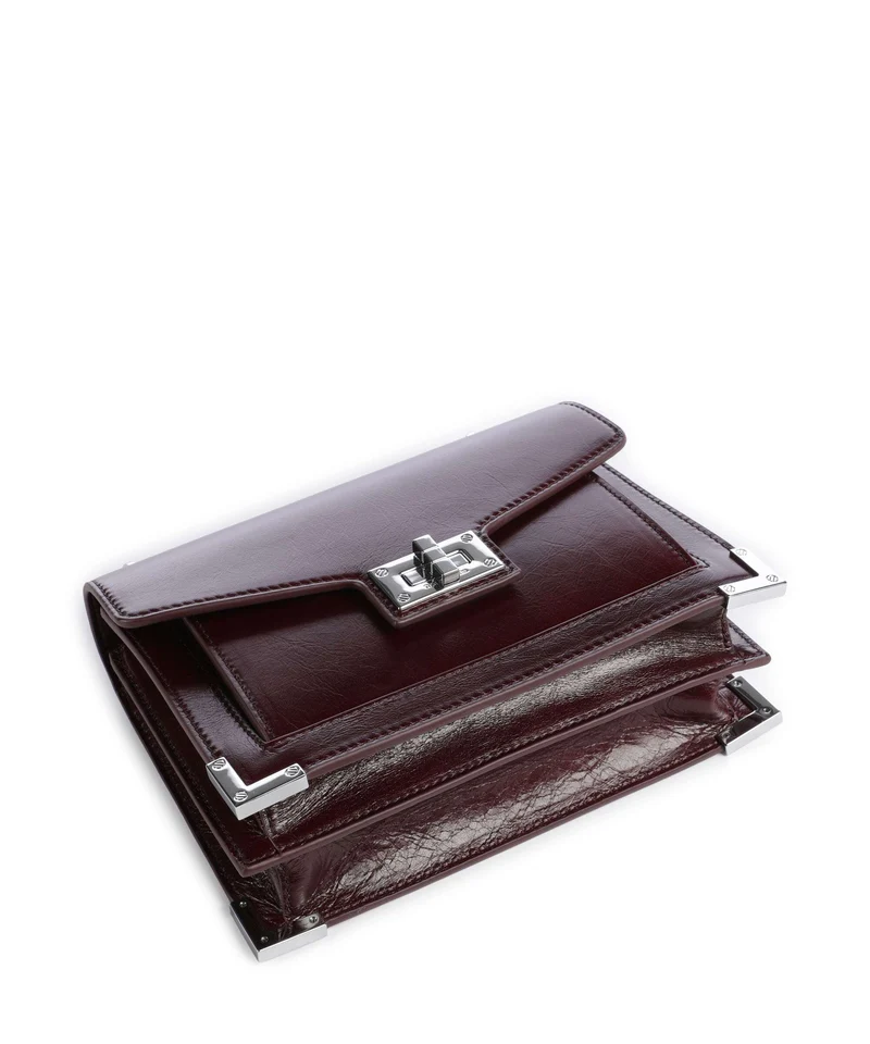The Kooples Emily Small Sac bandoulière bordeaux