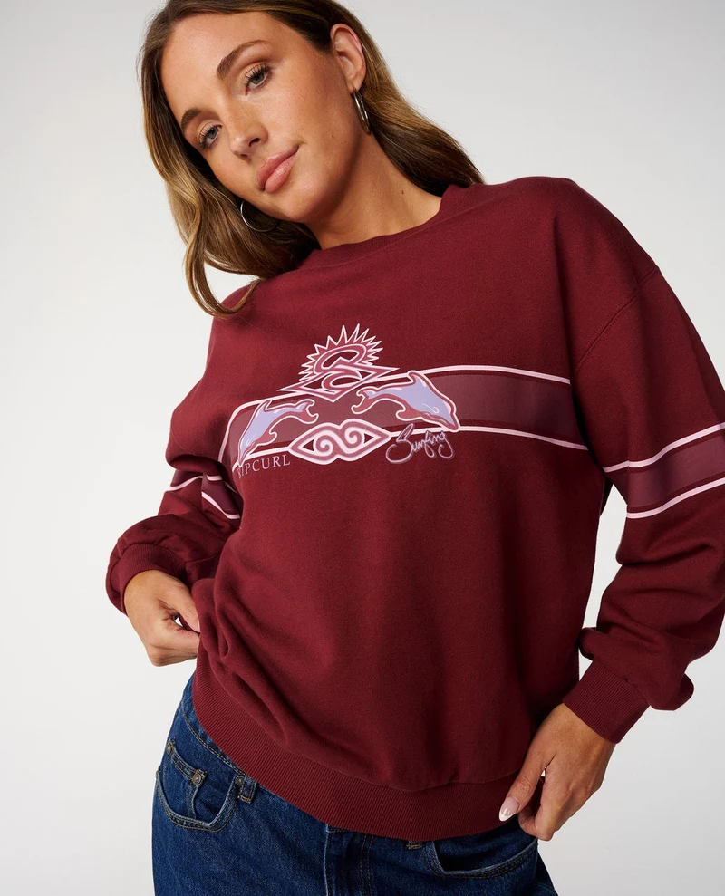 Archive Dolphin Oversized Crew Fleece