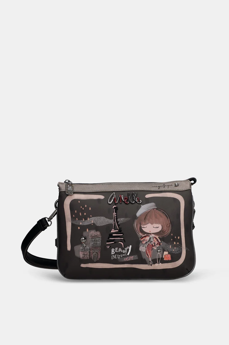 Sac bandoulière avec anse petit Mademoiselle