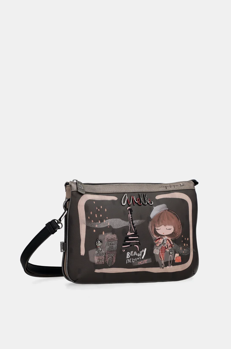 Sac bandoulière avec anse petit Mademoiselle