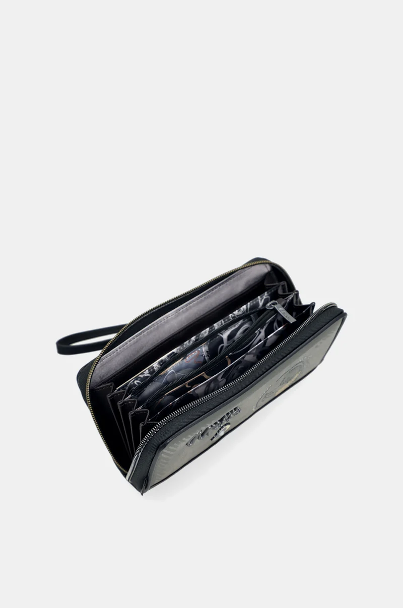 Portefeuille à motifs RFID grand Nature Koko