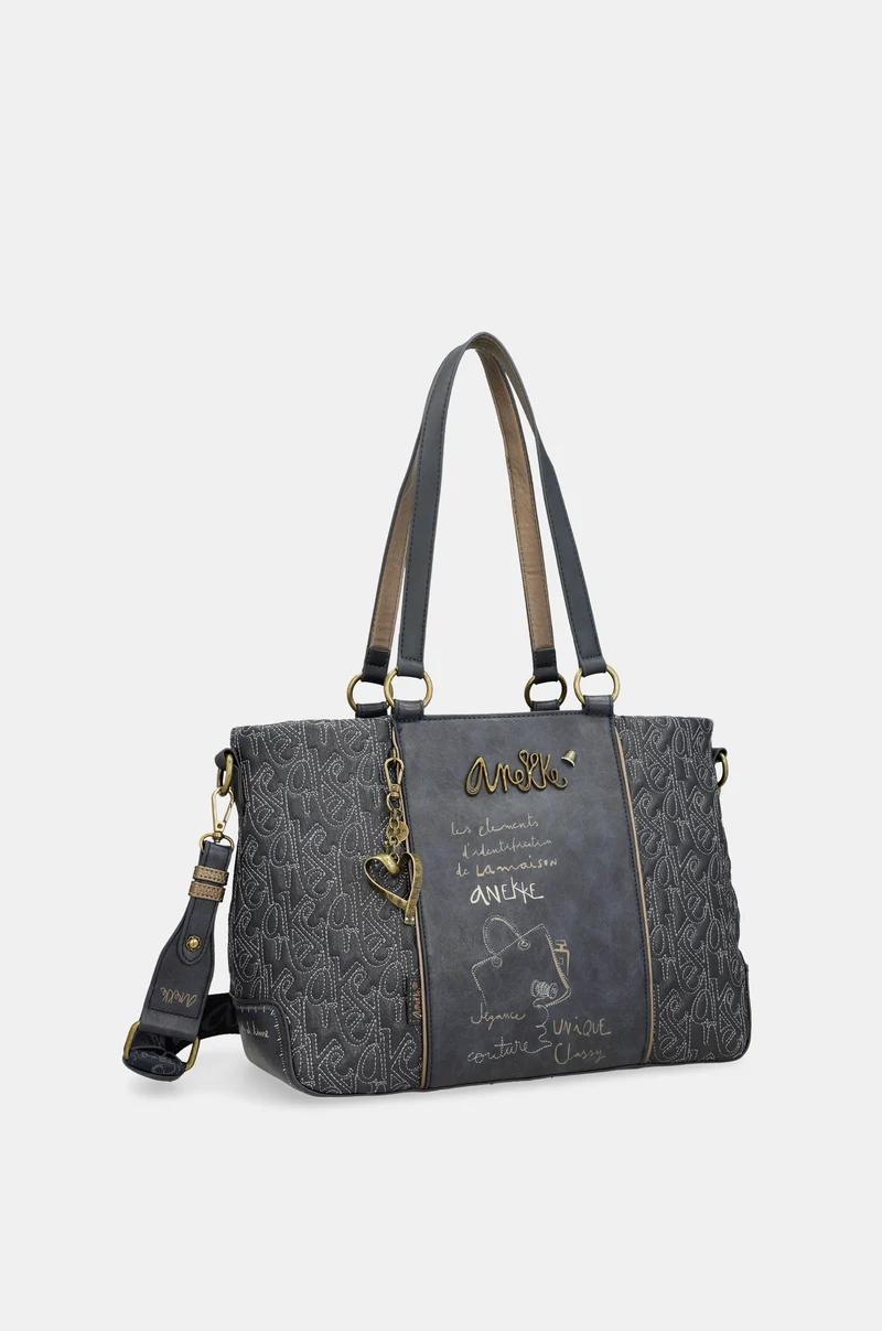 Sac à main avec anse et bandoulière Parisian