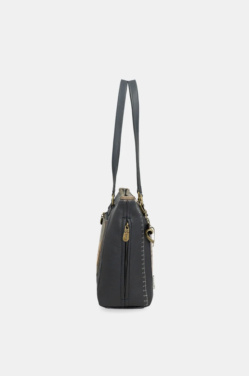 Sac shopper avec bandoulière Studio