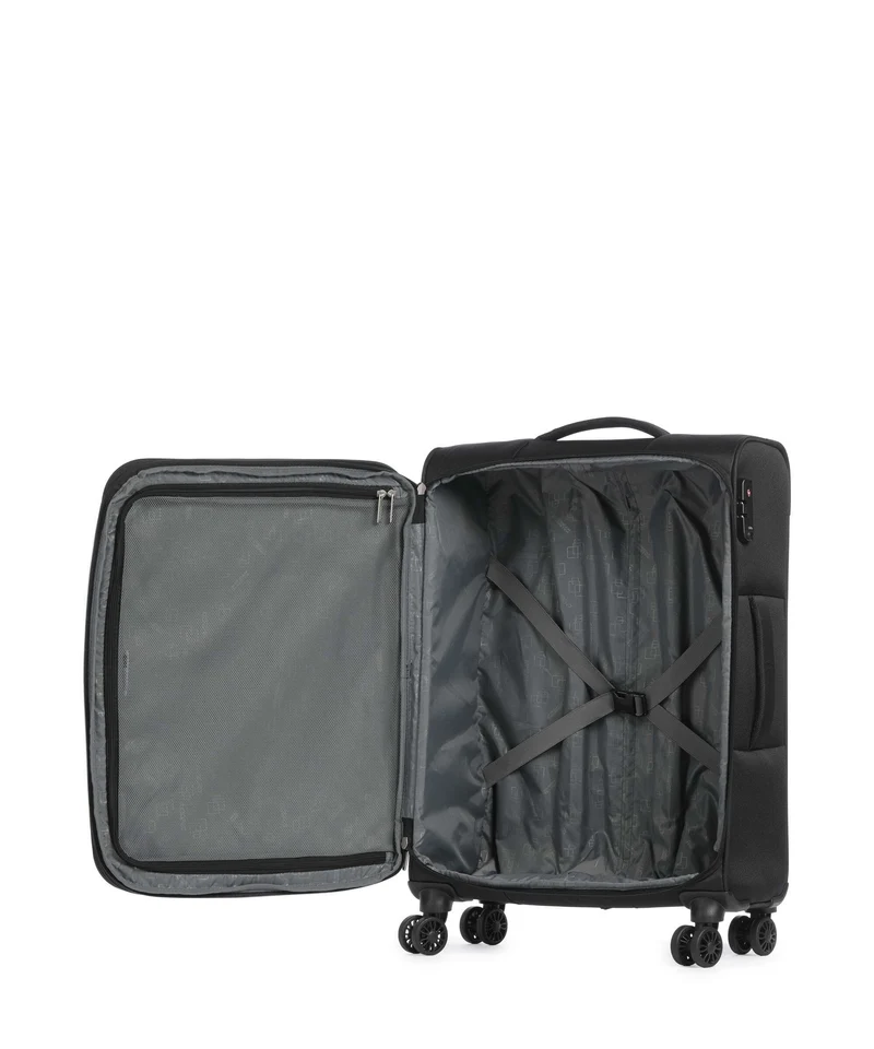American Tourister Nitestream Set de valise (4 roues) black/grey
