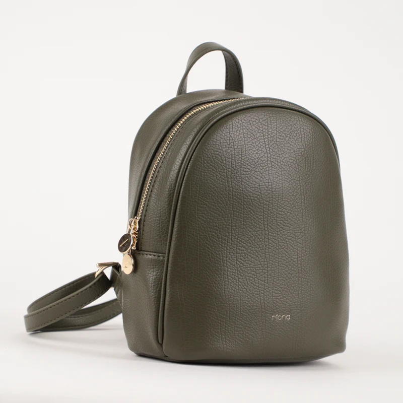 Riona Mia RFID Mini Backpack, Black