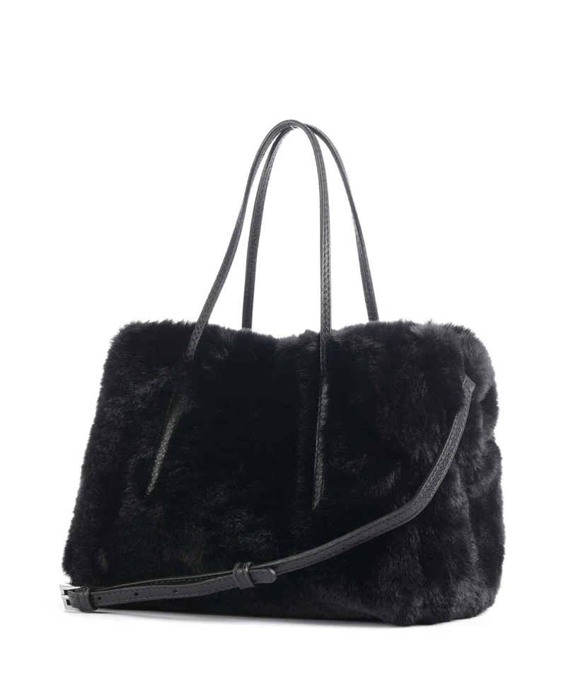 Abro Fur Noelle Sac à main black/nickel