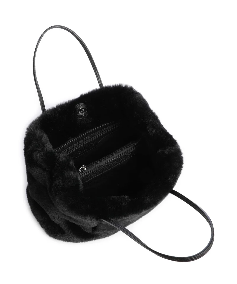 Abro Fur Noelle Sac à main black/nickel