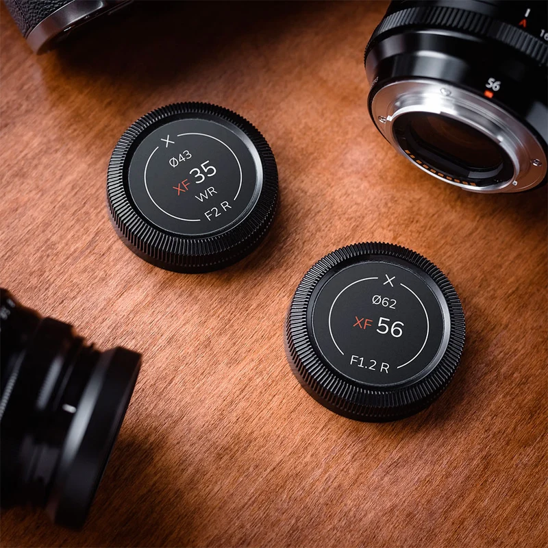Indicateurs d'objectifs avant/arrière Fujifilm XF