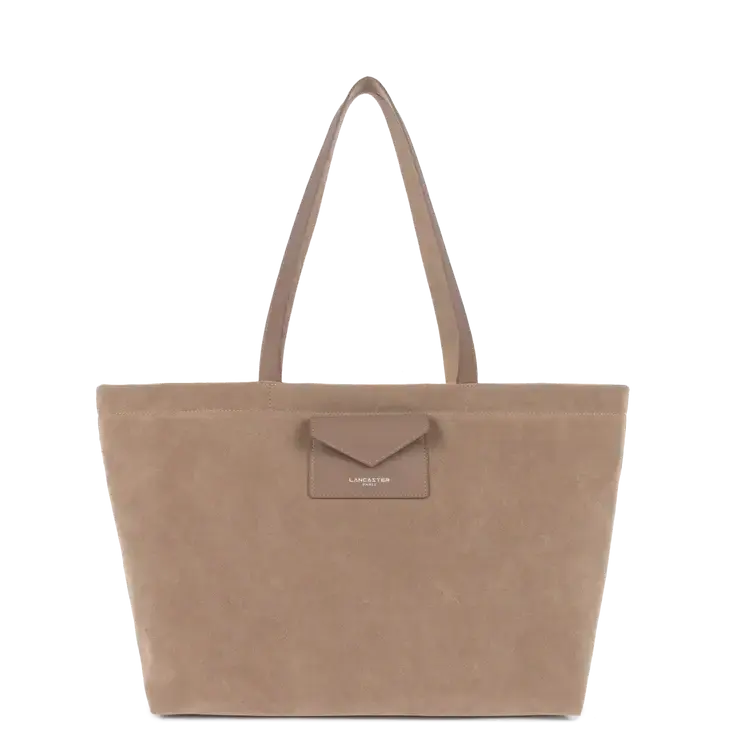 Grand sac cabas épaule Lancaster "Suédine KBA" 518-063