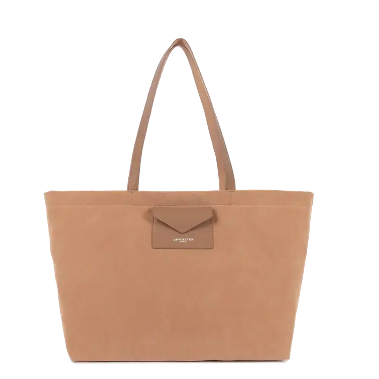 Grand sac cabas épaule Lancaster "Suédine KBA" 518-063
