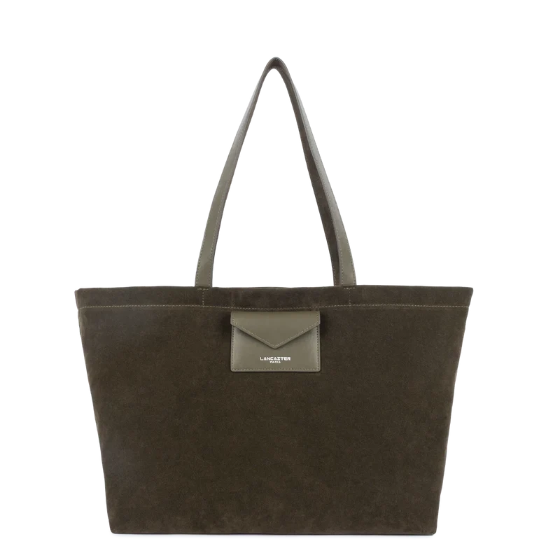 Grand sac cabas épaule Lancaster "Suédine KBA" 518-063