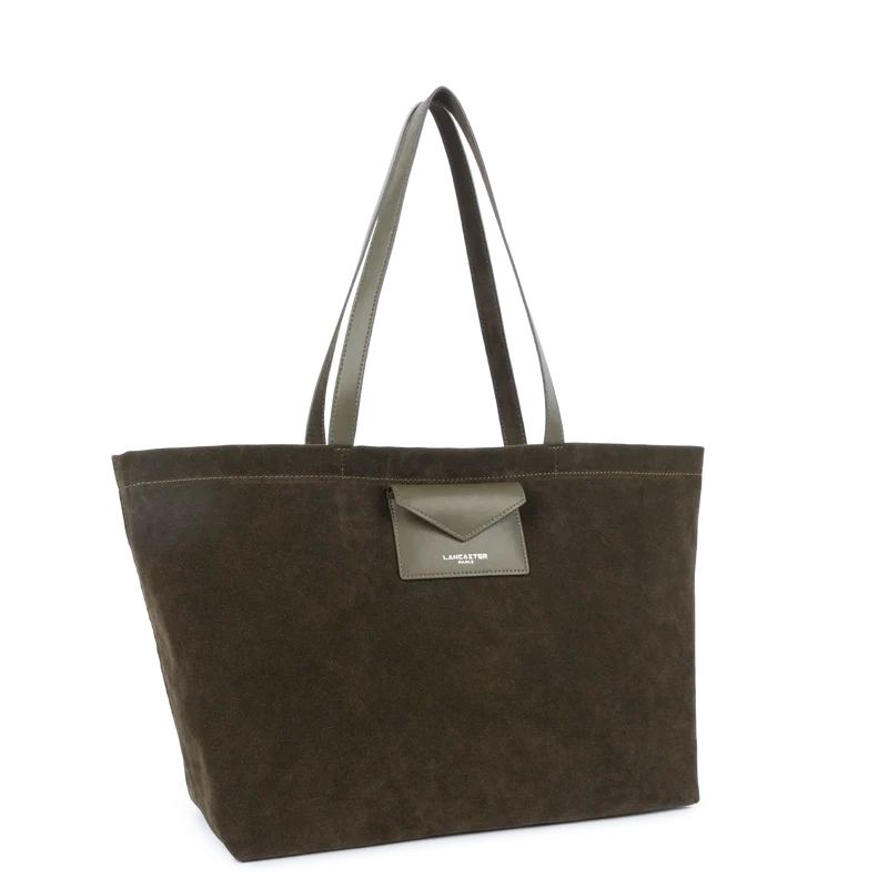 Grand sac cabas épaule Lancaster "Suédine KBA" 518-063
