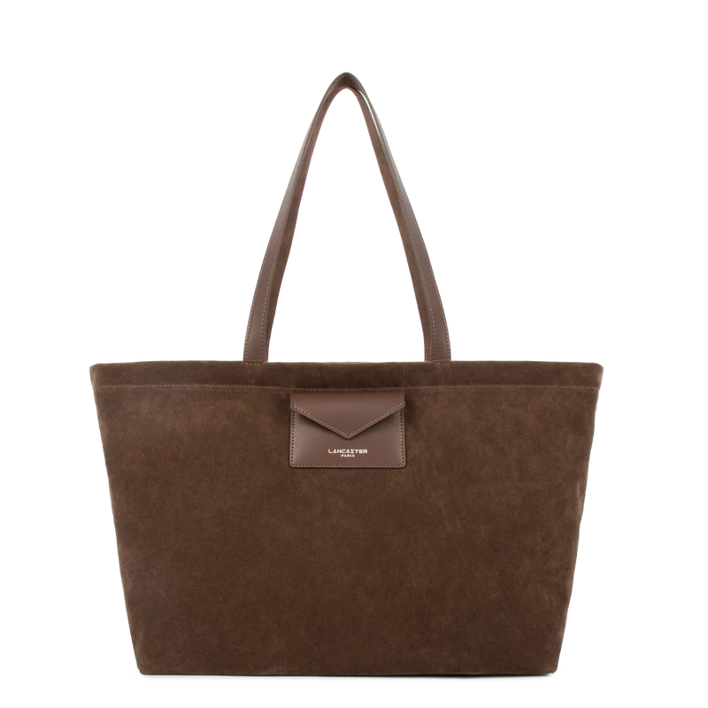 Grand sac cabas épaule Lancaster "Suédine KBA" 518-063