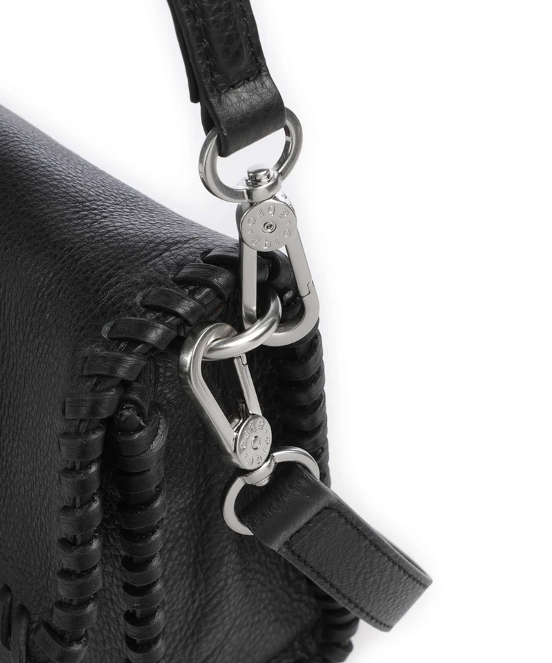 Abro Dalia Temi Stitch Sac porté épaule black/nickel