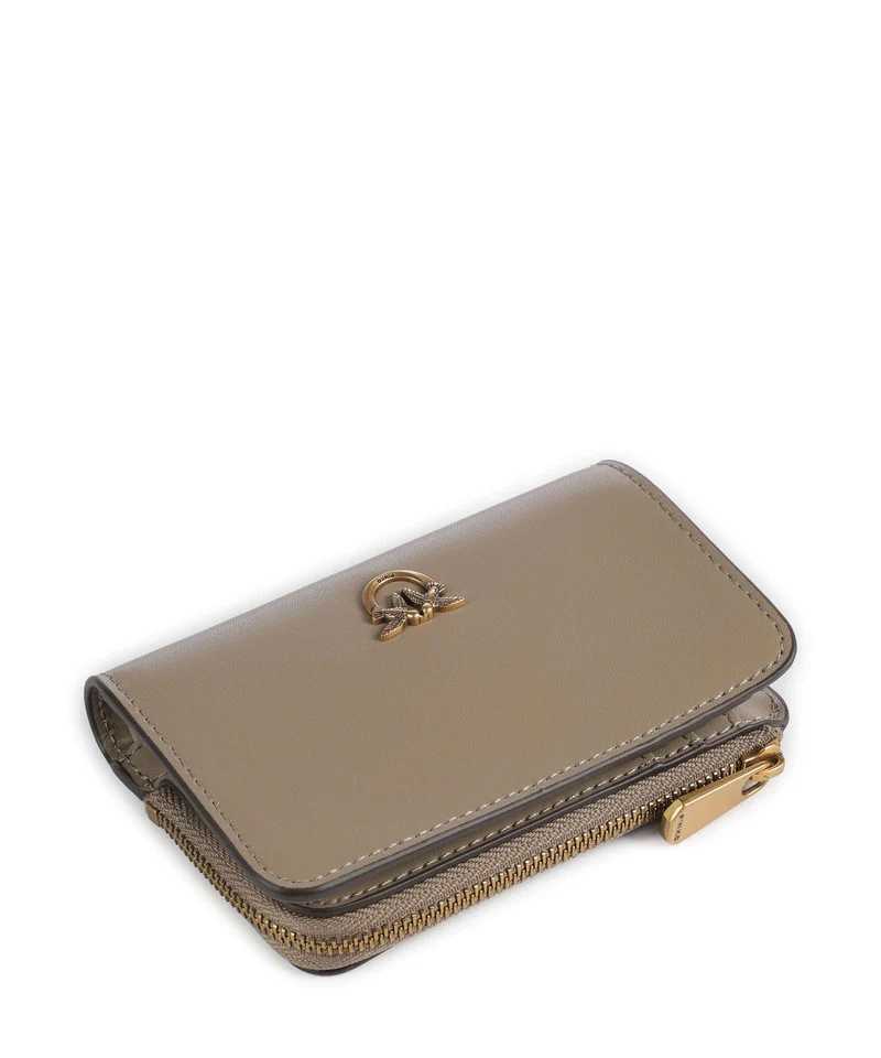 Pinko Portefeuille grigio talpa/antique gold