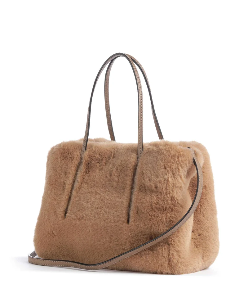 Abro Fur Noelle Sac à main cappuccino