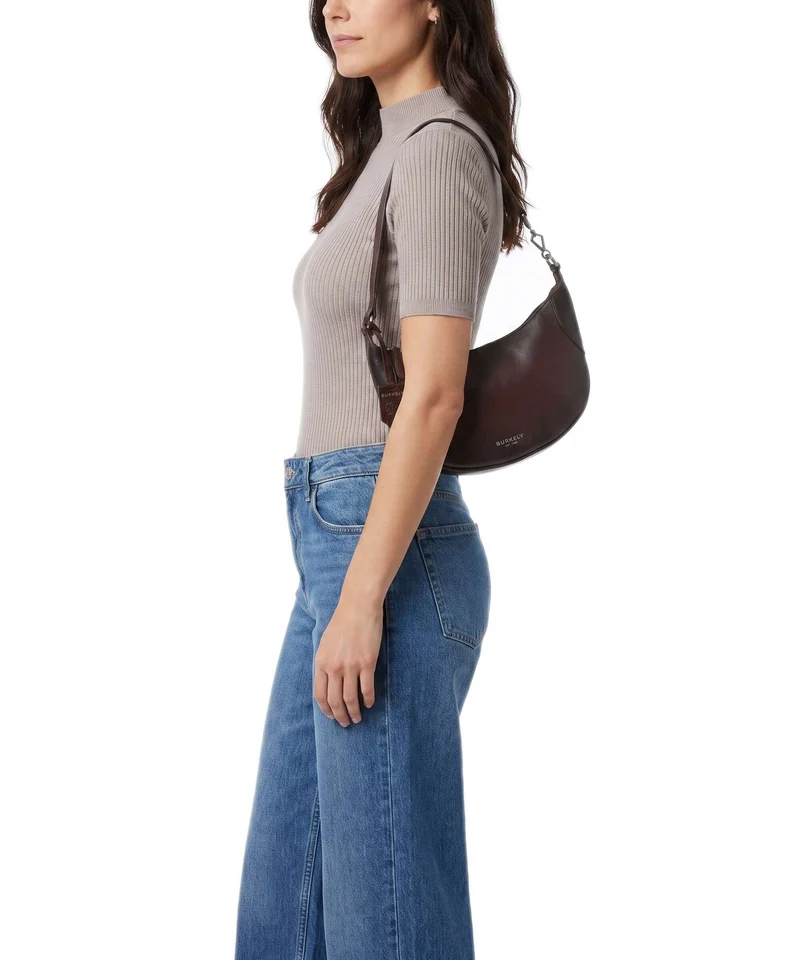 Burkely Ledger Sac porté épaule burgundy
