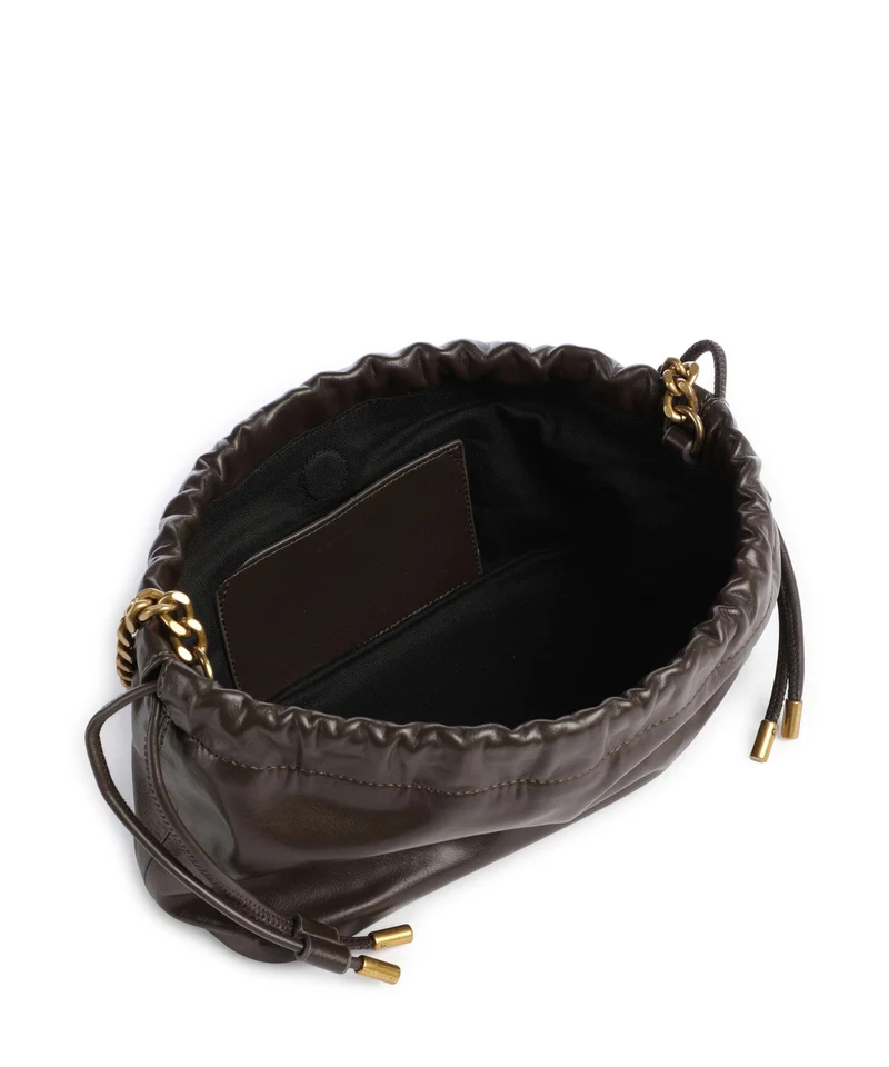 The Kooples Sac porté épaule brown