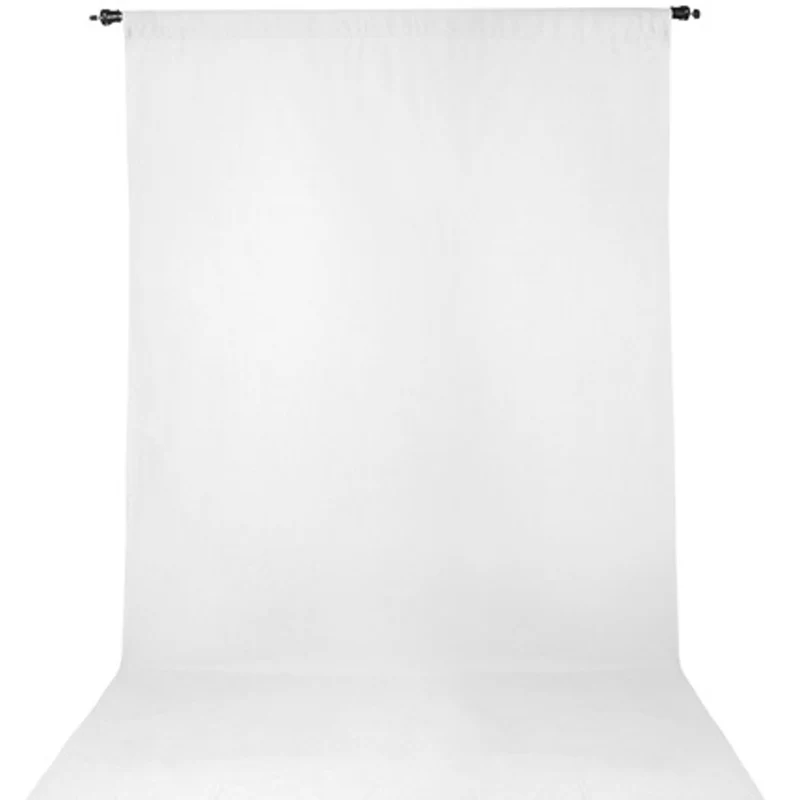 Toile de Fond Résistante aux Plis 10 x 20pi (Blanc)