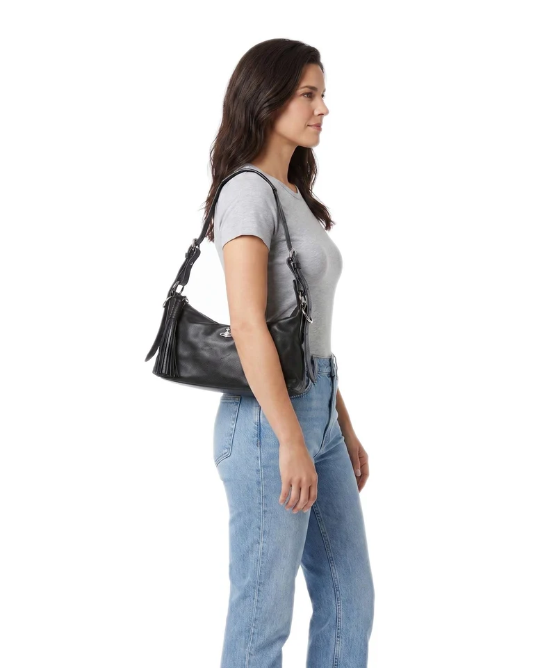 Vivienne Westwood Emma Supple Sac porté épaule black