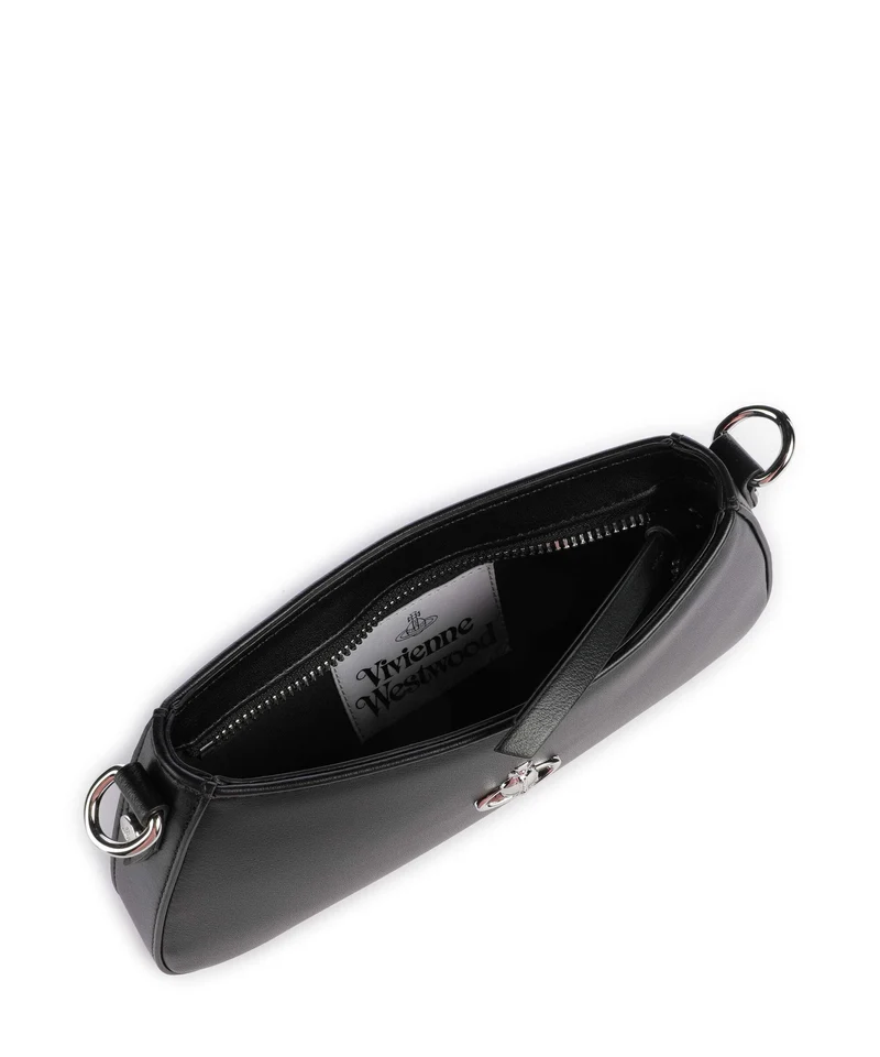Vivienne Westwood Tasha Smooth Sac porté épaule black