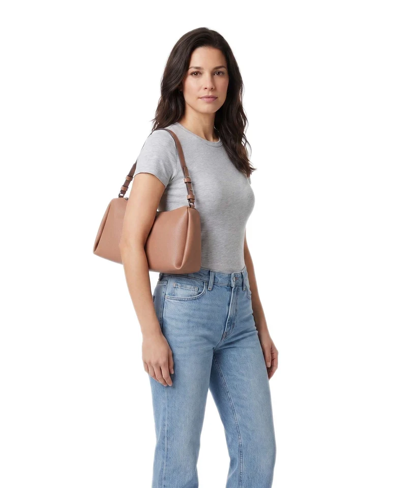 DKNY Remy Sac porté épaule hot cocoa
