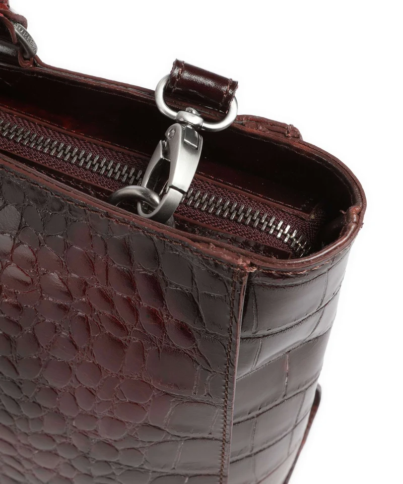 Burkely Cool Colbie Cabas burgundy patent