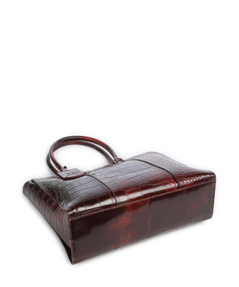 Burkely Cool Colbie Cabas burgundy patent