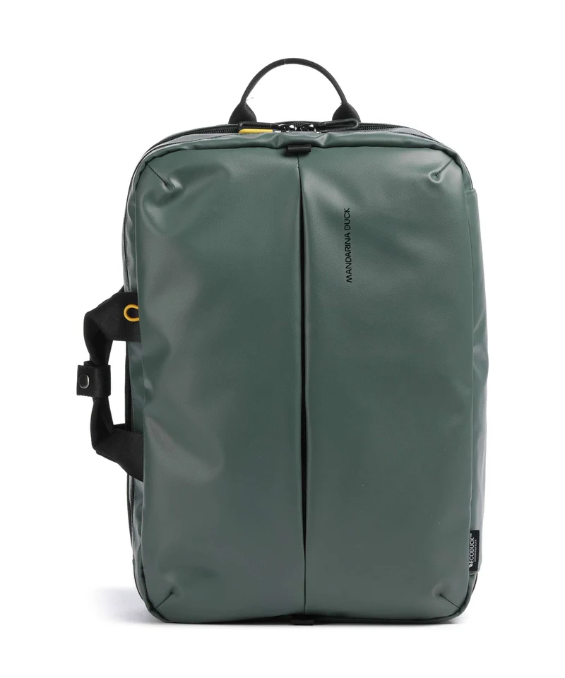 Mandarina Duck Coated Sac à main porté dos deep green